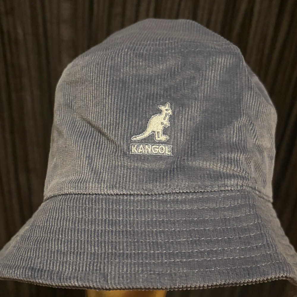 Kangol Navy Corduroy Bucket Hat
